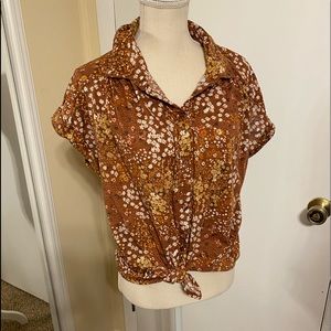 No Boundaries floral shirt. Size 3X.